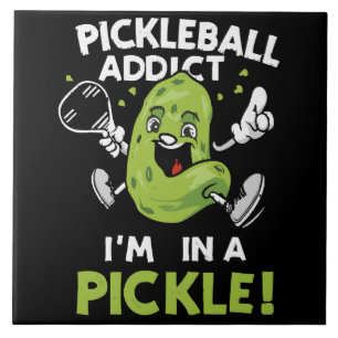 Funny-Pickleball Tile