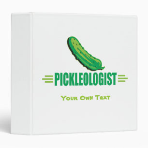 Funny Pickles Binder