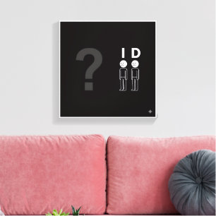 Funny PID Control Art Canvas Print