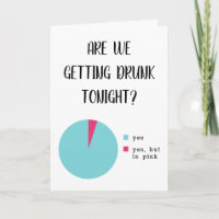 Funny Pie Chart Drunk 21st Birthday