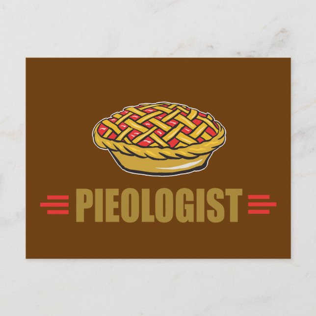 Funny Pie Postcard (Front)