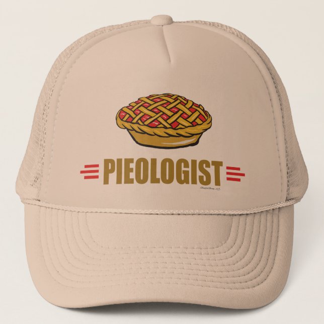 Funny Pie Trucker Hat (Front)