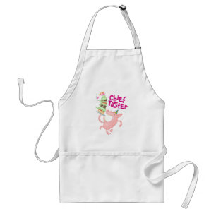 Funny Pig Chief Taster Giant Layer Cake Cartoon Standard Apron