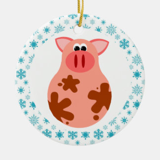 Funny Pig Christmas Ornament Gift