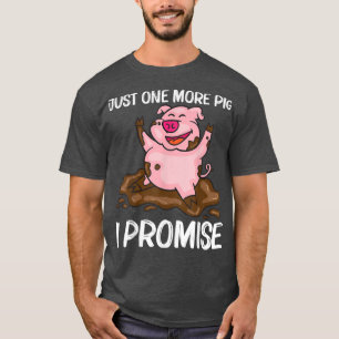 Funny Pig Design For Men Women Hog Farmer Farm Ani T-Shirt