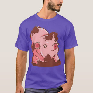 Funny Pig Dirty Piggy 1869 T-Shirt