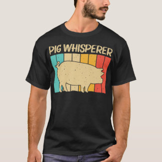 Funny Pig For Men Women Bacon Animal Lover Swine F T-Shirt