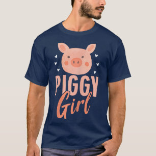 Funny Pig Lover Graphic For Women Girls Kids Pig 1 T-Shirt