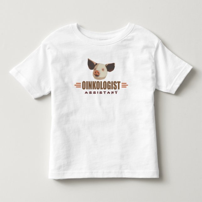 Funny Pig Lover Toddler T-shirt (Front)