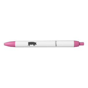 Funny Pig on Ink Pen is a "Pig Pen" Gag Gift