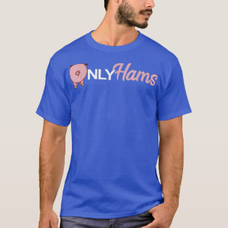 Funny Pig Only Hams Funny Pork Shirt Pig Farmer 19