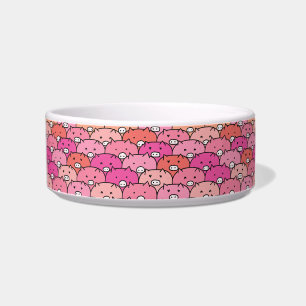 Funny Pig Pattern Bowl