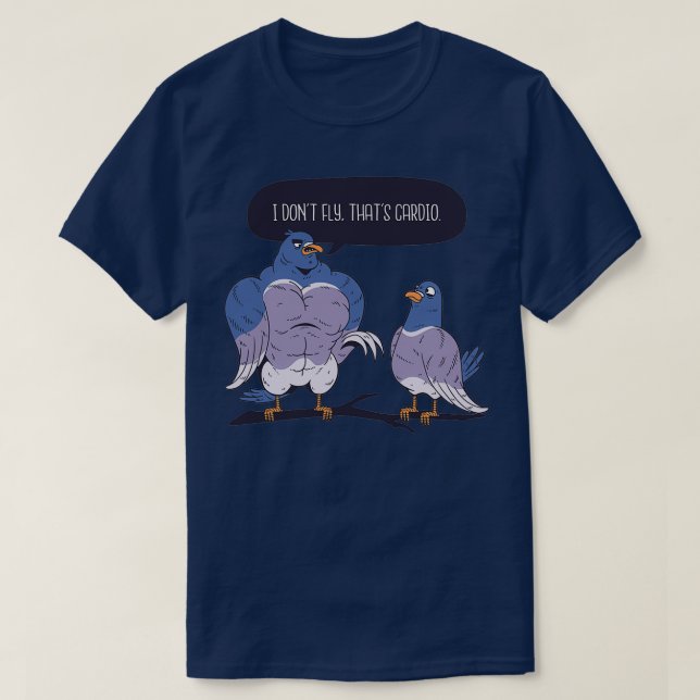 Funny Pigeon 2 T-Shirt (Design Front)