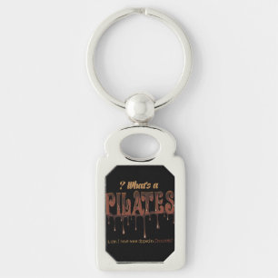 Funny Pilates Dipped in Chocolate Keychain