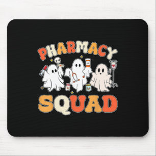Funny Pills Pharmacy Pharmacist Squad Cute Hallowe Mouse Pad