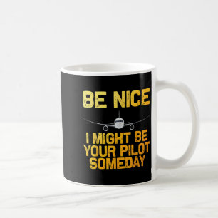 Funny Pilot Design For Men Women Aviation Airplane Coffee Mug