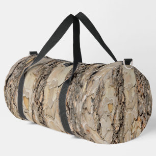 Funny Pine tree cork Duffle Bag