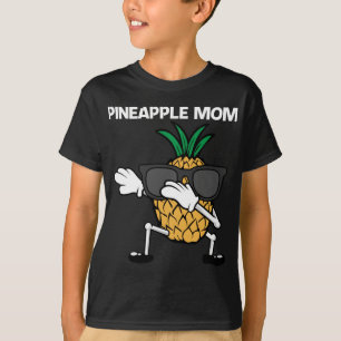 Funny Pineapple Art For Mom Mother Fruit Summer Lo T-Shirt