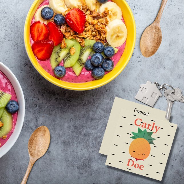 Funny pineapple business cards (Creator Uploaded)