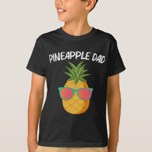 Funny Pineapple For Dad Father Summer Sunglasses S T-Shirt