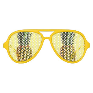 Funny pineapple fruit party shades sunglasses