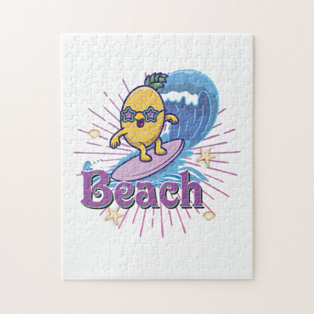 funny pineapple jigsaw puzzle (Vertical)