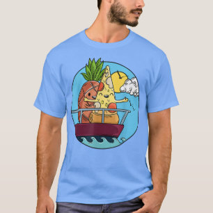 Funny Pineapple On Pizza Forbidden Valentines Day T-Shirt