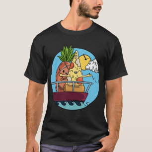 Funny Pineapple On Pizza Forbidden Valentines Day T-Shirt
