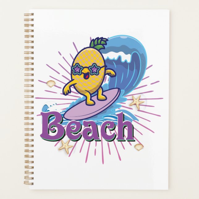 funny pineapple planner (Front)