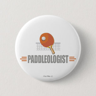 Funny Ping Pong 2 Inch Round Button