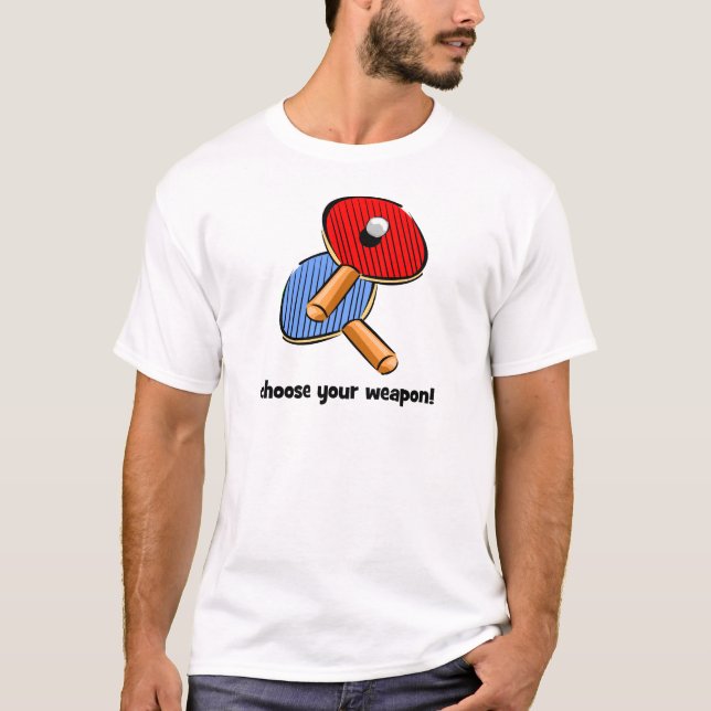 funny ping pong T-Shirt (Front)