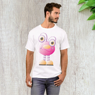 Funny Pink Alien T-Shirt