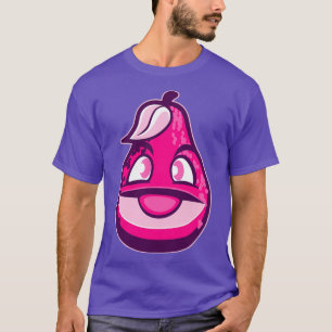 Funny Pink Avocado Fruit Vegan Vegetarian Keto Die T-Shirt