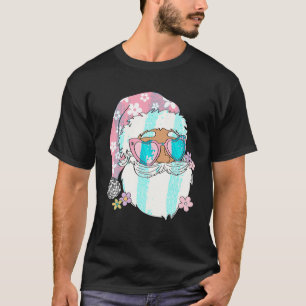 Funny Pink Santa Retro Groovy Funky Disco Christma T-Shirt