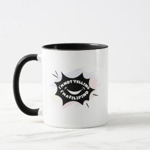 Funny Pinoy Quote Mug Proudly Filipino Coffee Cup