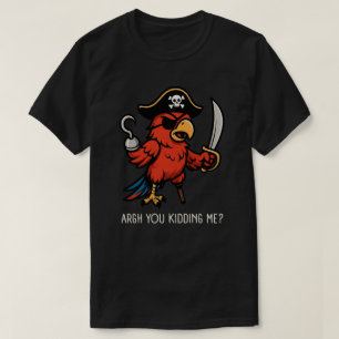 Funny Pirate Parrot T-Shirt