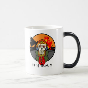 Funny Pirate Rum Mug Humour Gift for Drinkers
