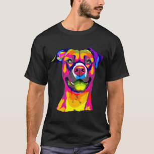 Funny Pitbull Dog Doggy Lover Gifts Womens Mens T-Shirt