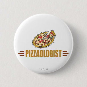 Funny Pizza 2 Inch Round Button