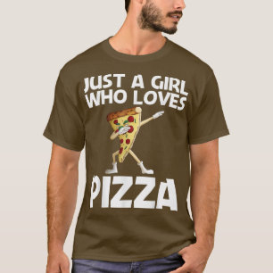 Funny Pizza Art For Girls Mom Pizza Slice Italian  T-Shirt