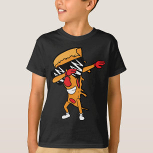 Funny Pizza Dabbing Pepperoni Pizza Slice Dancing T-Shirt