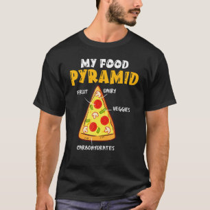 Funny Pizza Fast Food  Pie Eater Foodie My Food Py T-Shirt