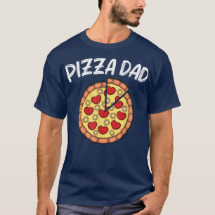 Funny Pizza For Dad Father Pizza Lover Chef Pepper T-Shirt