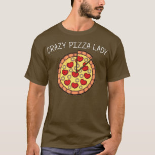 Funny Pizza For Women Mom Pizza Lover Chef Peppero T-Shirt