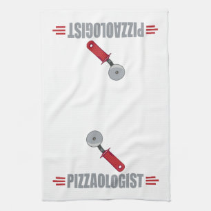 Funny Pizza Kitchen Towel