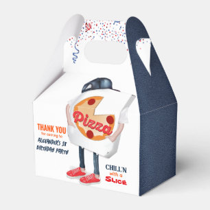 Funny Pizza Party Favour Boxes