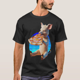 Funny Pizza Pig T-Shirt