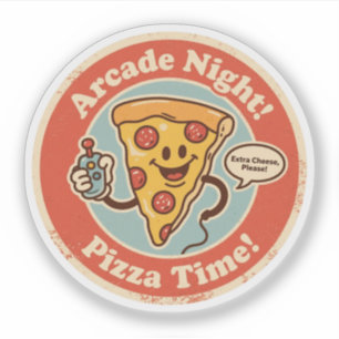 Funny Pizza Slice Gamer "Extra Cheese, Please!" 