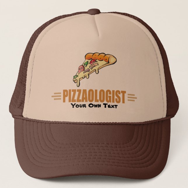 Funny Pizza Trucker Hat (Front)