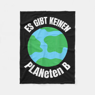Funny Planet - Environmental Protection Globe Envi Fleece Blanket